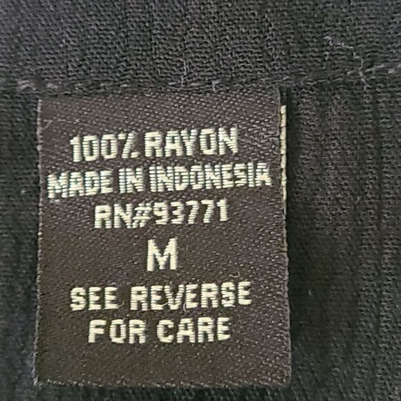 Vasna Women's Black Casual Midi Dress With Ruched Side Accent Size Medium - Picture 9 of 11